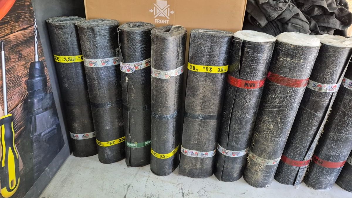 Rollos de manto asfáltico para impermeabilización
